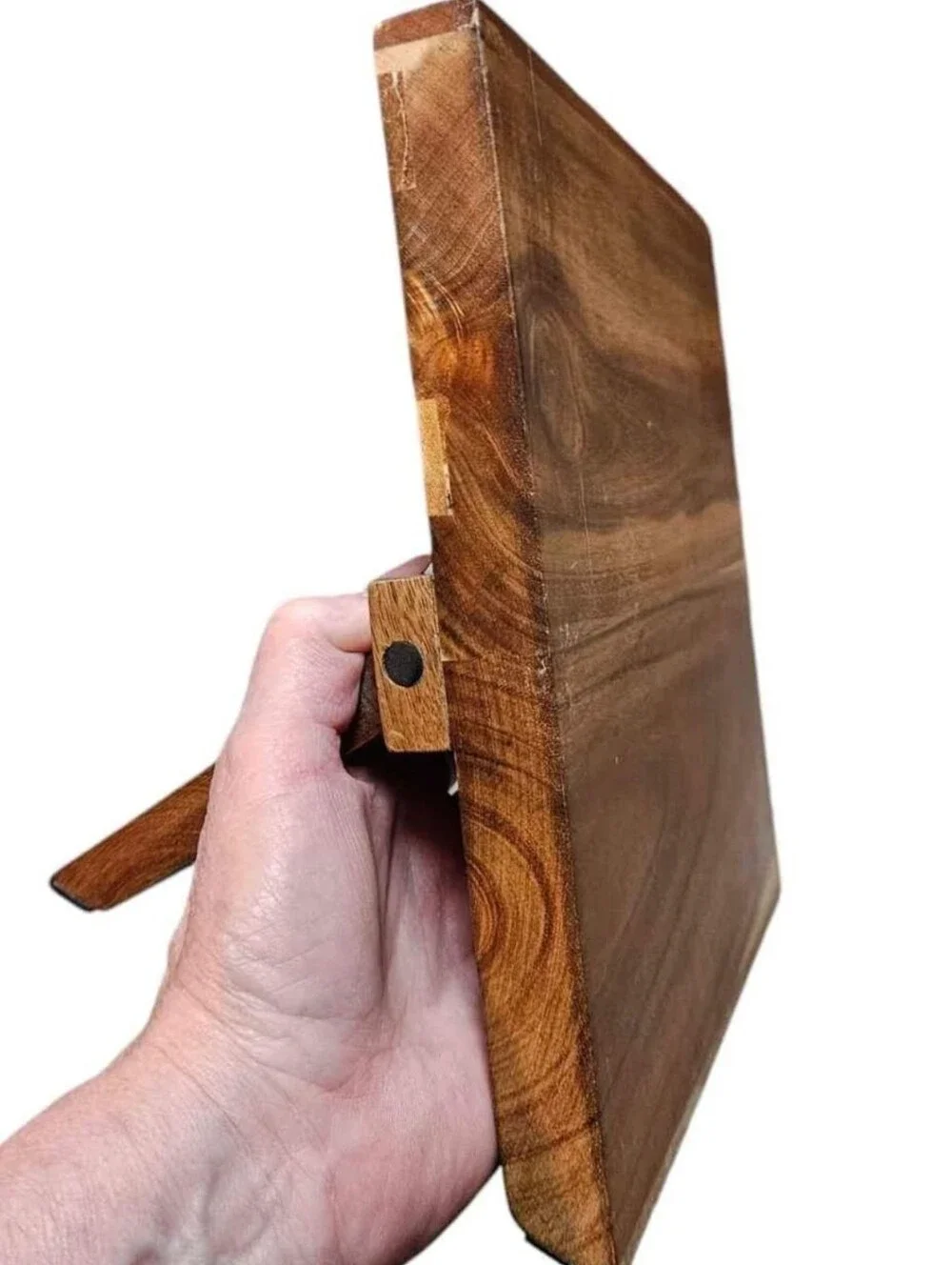 Culinary Acacia Magnetic Board knives NOT included approx 10x9x1